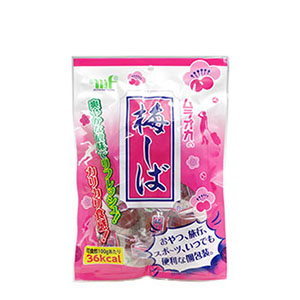 カリカリ梅 梅しば 180g（赤・個包装）