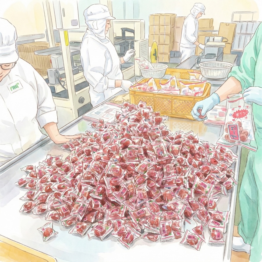 手詰め作業