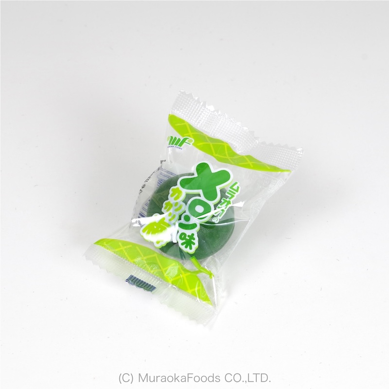 メロン味 カリカリ梅 (1粒×20入) ／個包装　1箱